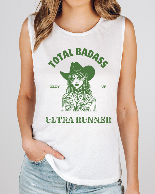 Total Badass Ultra Runner Muscle Tank