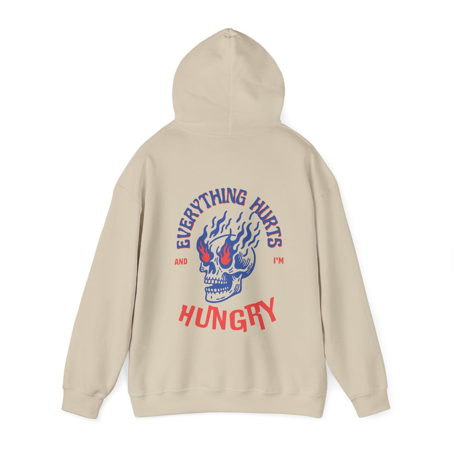 Everything Hurts Hoodie-Back Graphic