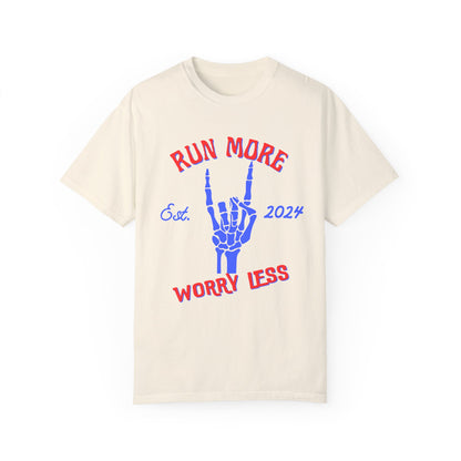 Run More Worry Less Premium Tee