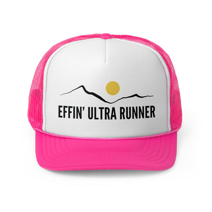 Old School Effin' Ultra Runner Trucker