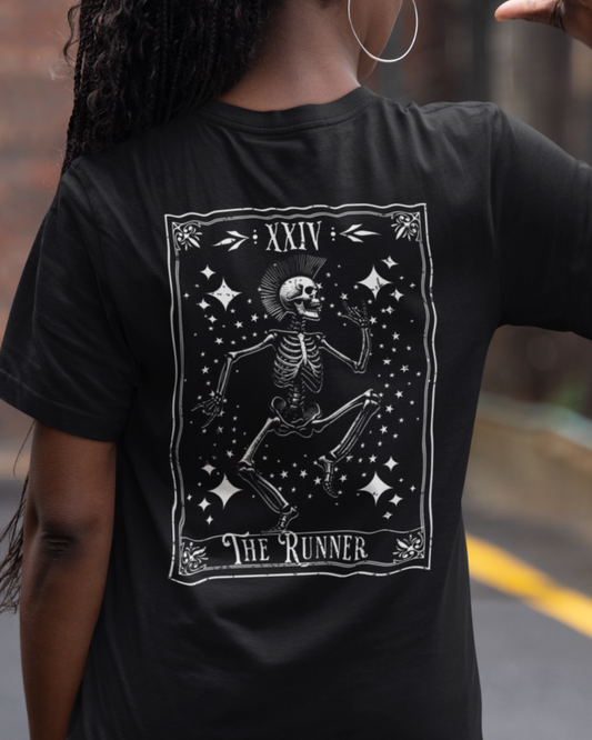 Back Graphic, The Runner Tarot Card Tee