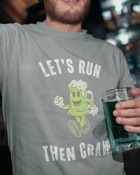 Beer Crawl Mascot Unisex Tee