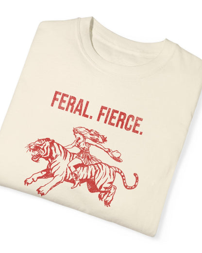 Vintage, Distressed, Hell Cat Runner Tee
