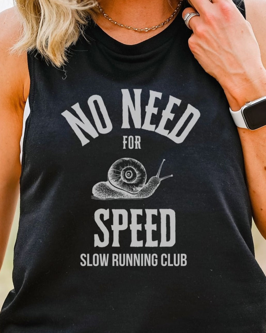 Slow Runners Club Muscle Tank