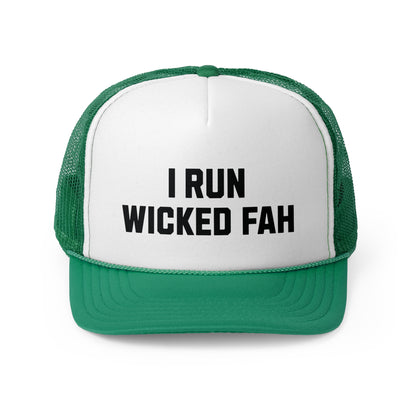 Running Wicked Old School-Wicked Fah Trucker Hat