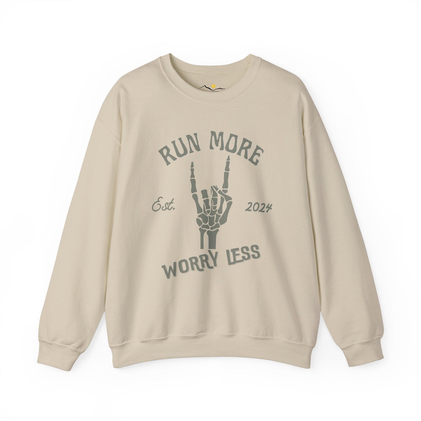 Run More Worry Less Sweatshirt