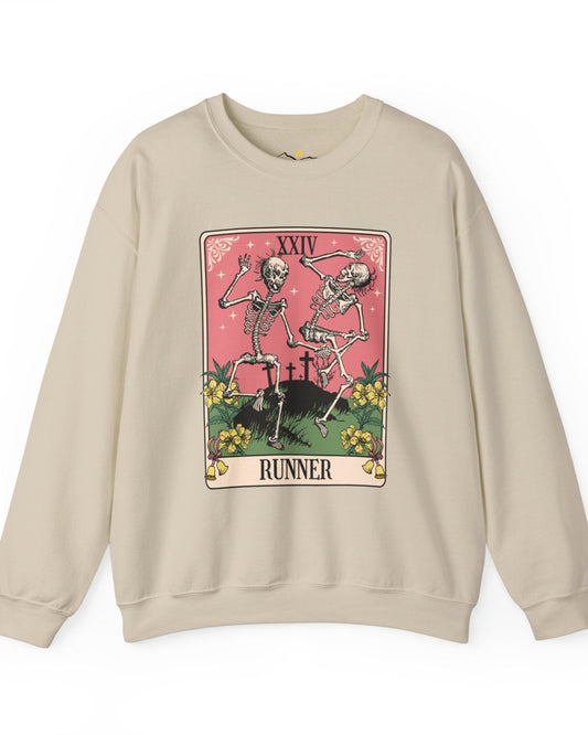 Grave Dancers Runner Tarot Card Sweatshirt