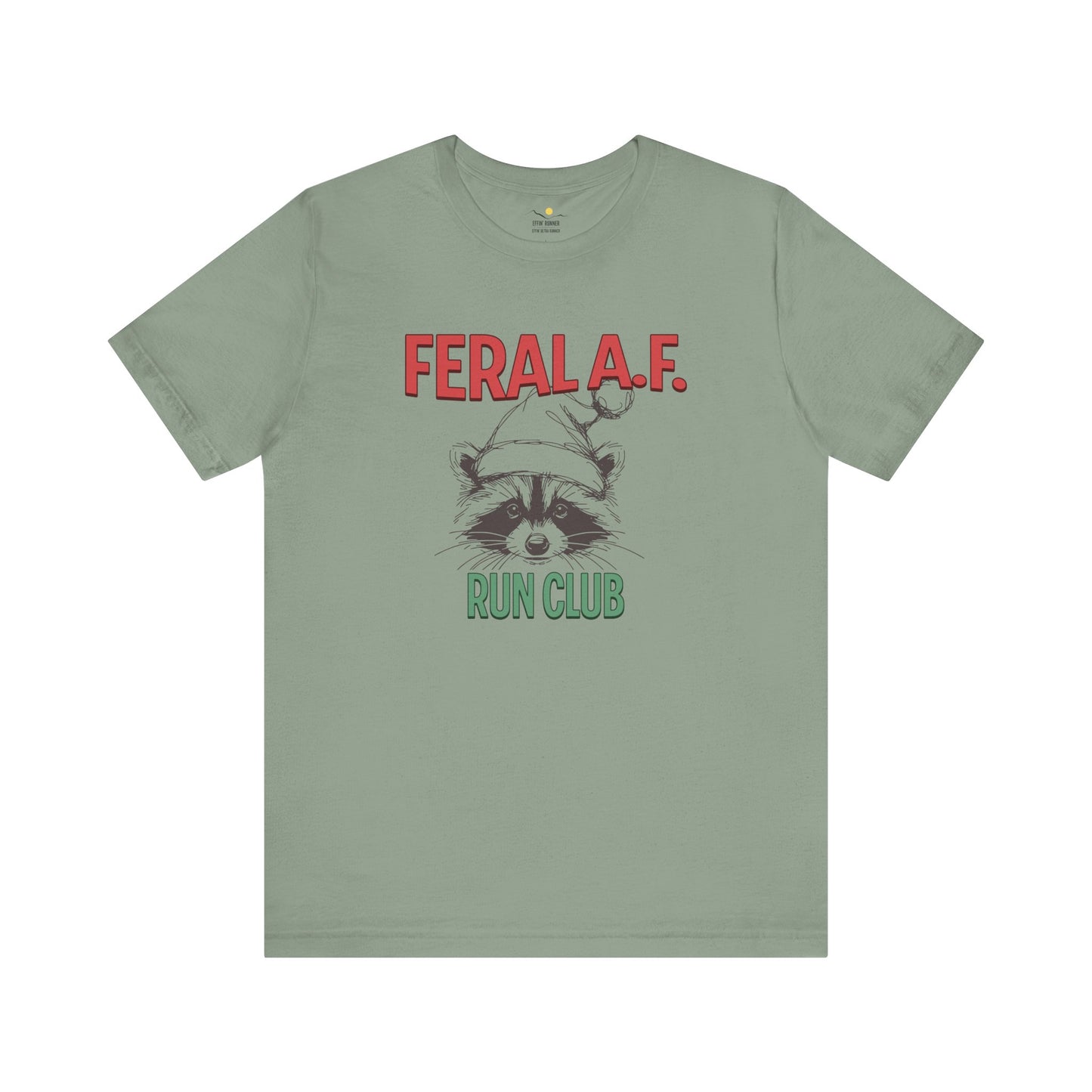 Feral A.F. Run Club-Light Weight Tee