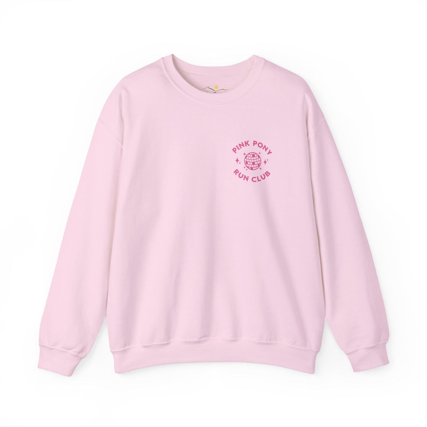Back Graphic Pink Pony Club Classic Sweatshirt
