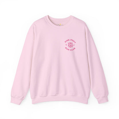 Back Graphic Pink Pony Club Classic Sweatshirt