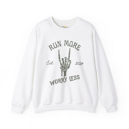 Run More Worry Less Sweatshirt