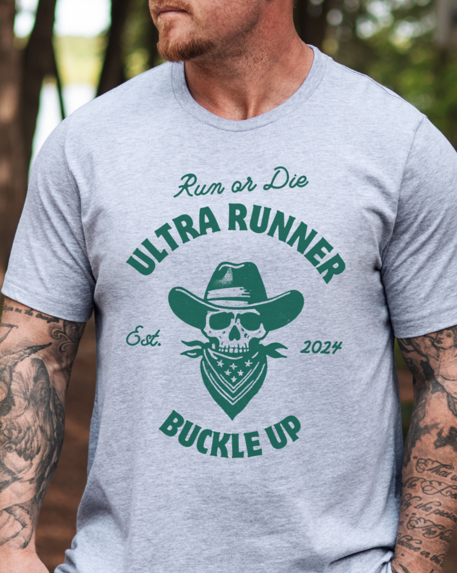 Buckle Up Ultra Runner Premium Tee