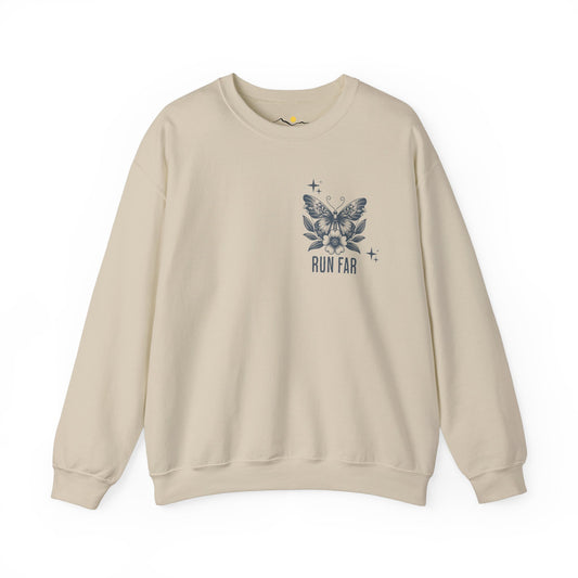 Simple Run Far Butterfly Sweatshirt