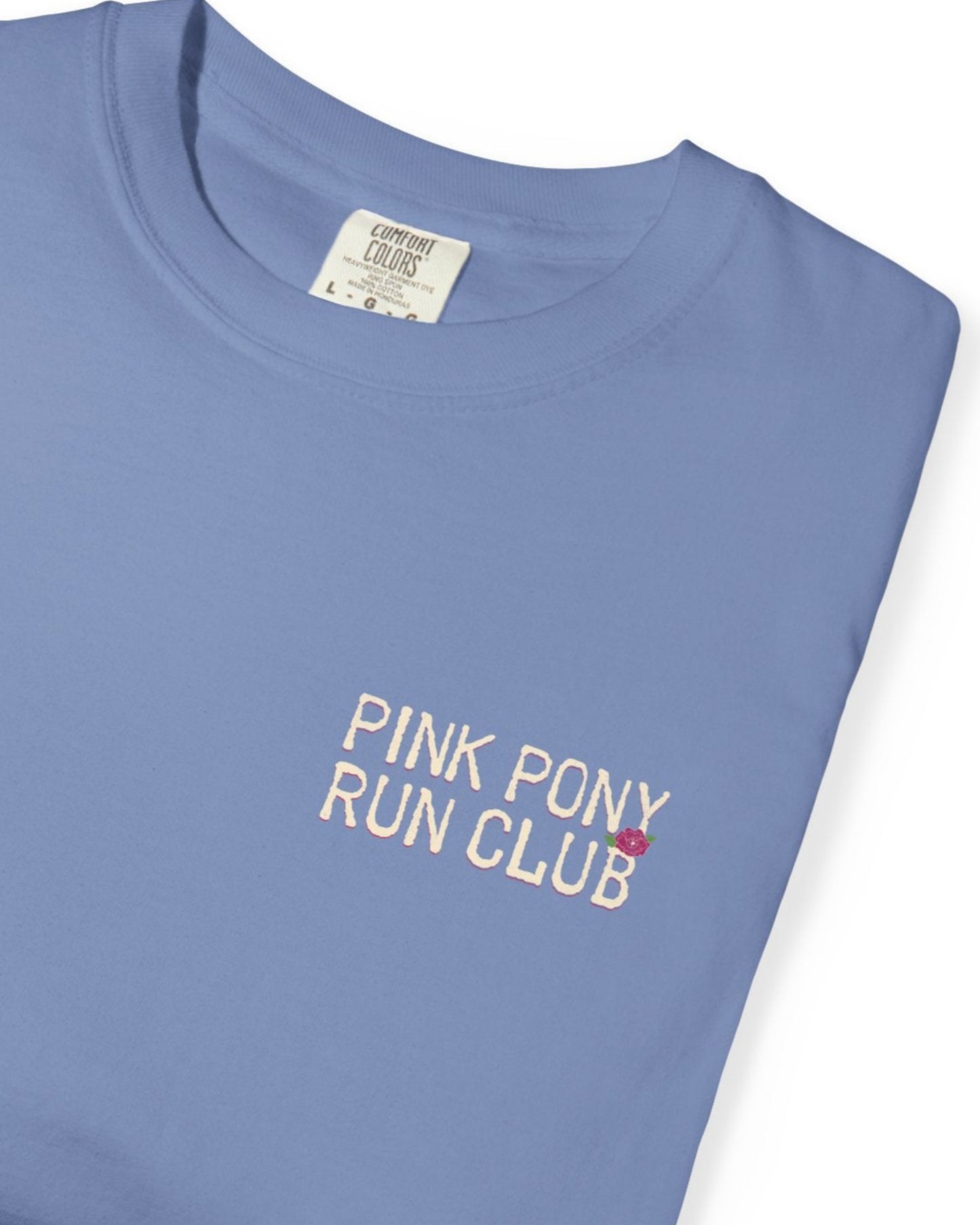 Back Graphic Pink Pony Run Club
