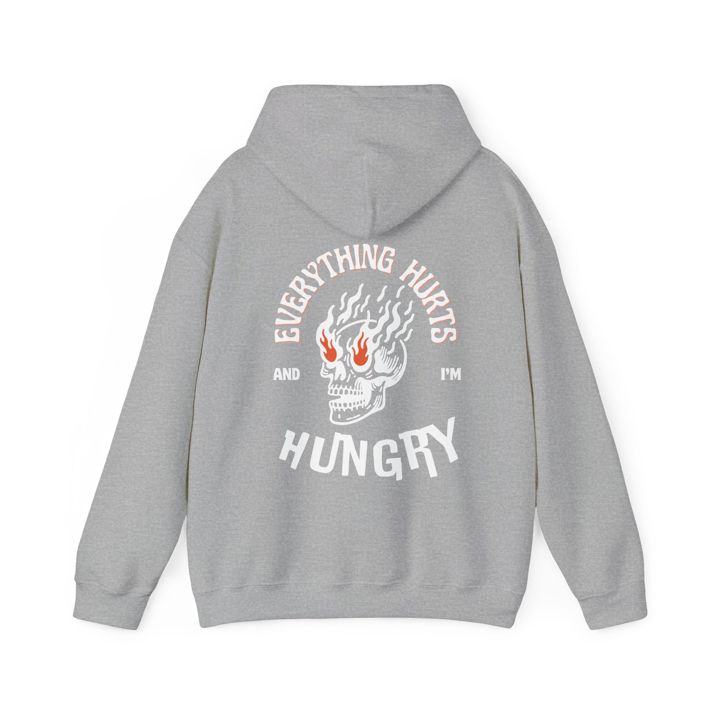 Wear it on your Back, Everything Hurts Hoodie