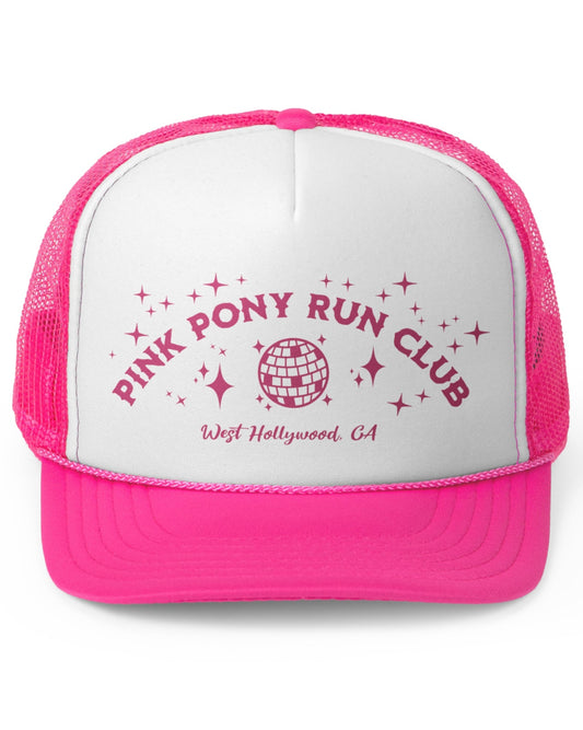 Pink Pony Run Club Trucker Hat