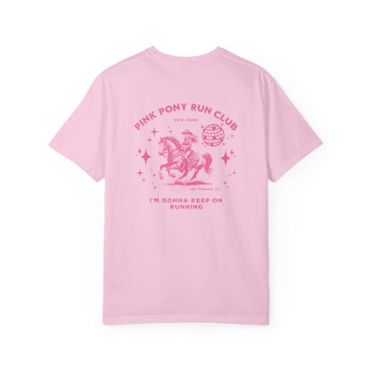 Back Graphic Pink Pony Run Club Premium Tee
