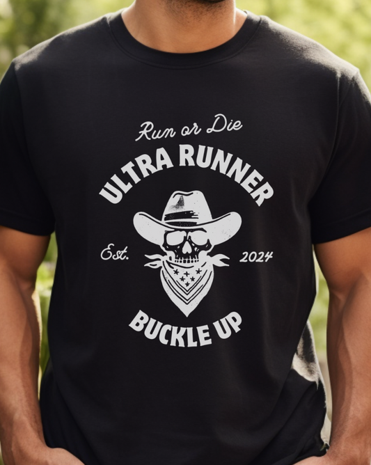 Buckle Up Ultra Runner Premium Tee