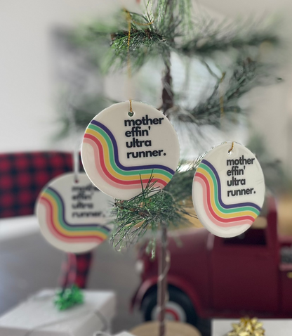 Mother Effin’ Ultra Runner Ornament