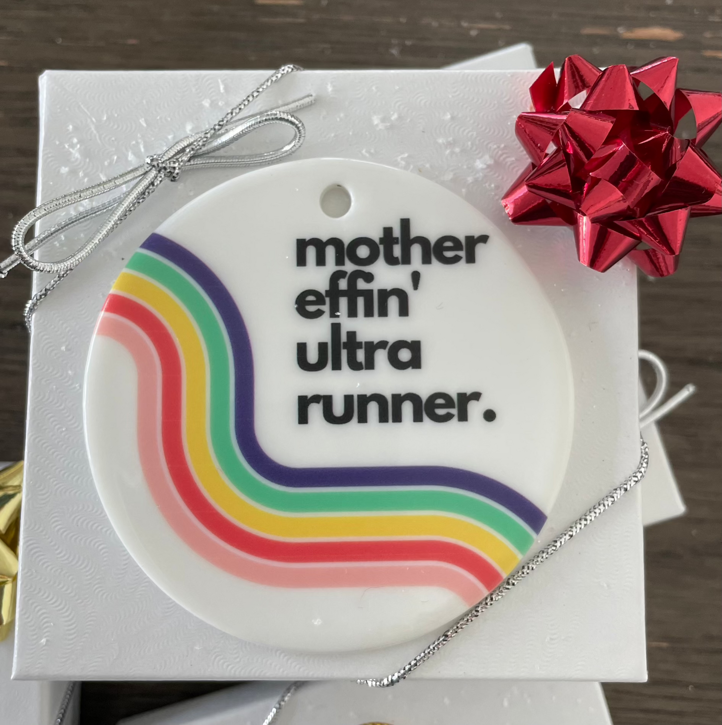 Mother Effin’ Ultra Runner Ornament