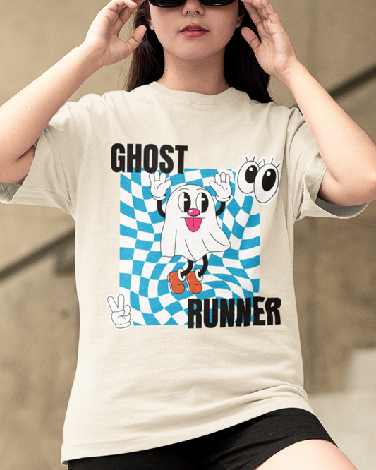 Ghost Runner- Relaxed Fit Premium Tee