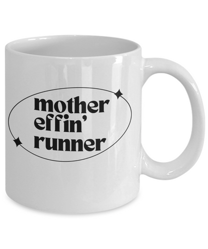 Retro Mug Mother Effin' Runner