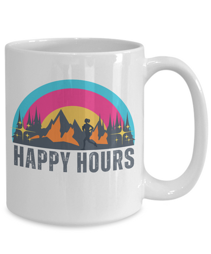 Running for Happy Hours..and Hours Mug