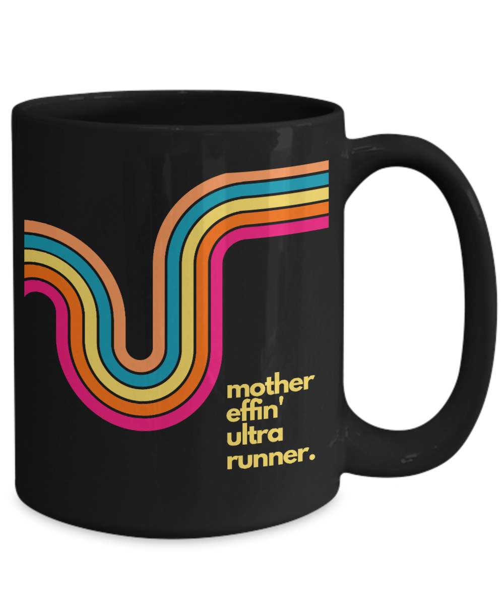 Retro Mother Effin' Ultra Runner Mug