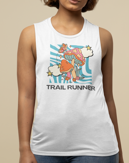 Trail Runner Hippie Muscle Tank