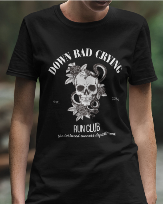 Skulls & Snakes Down Bad Run Club Premium Tee