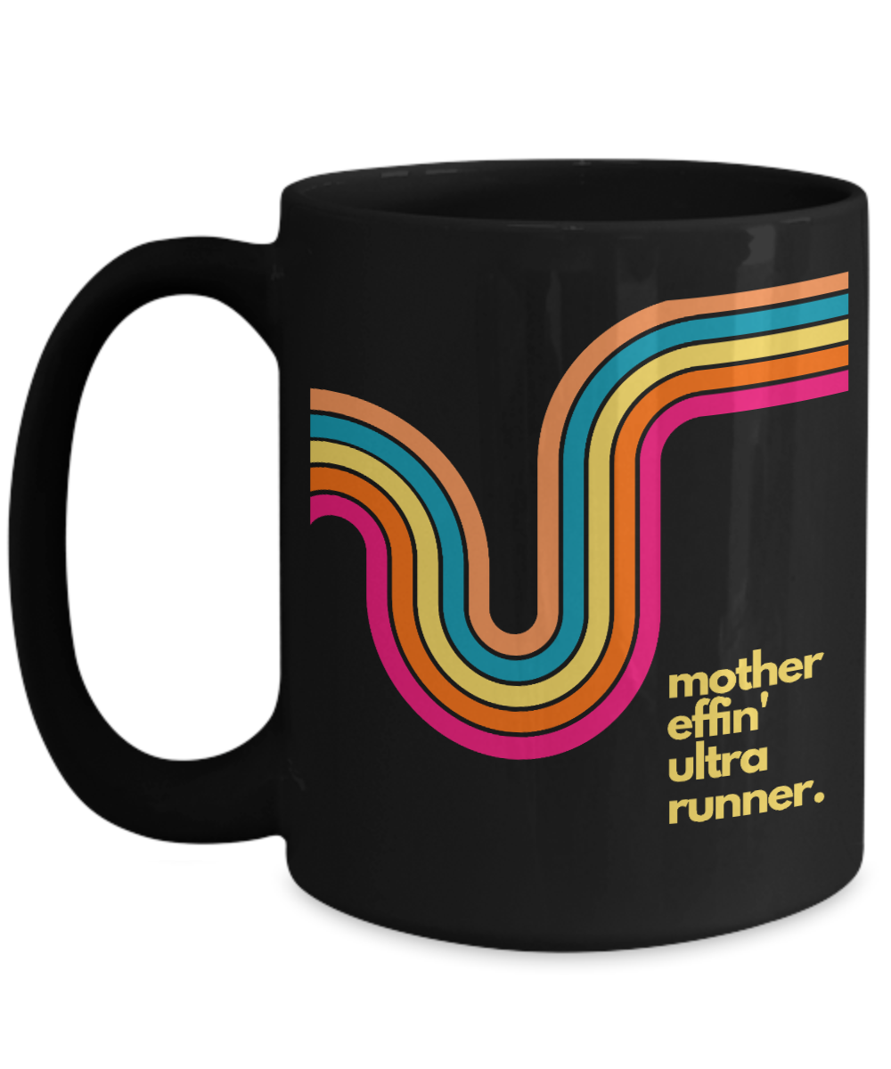 Retro Mother Effin' Ultra Runner Mug