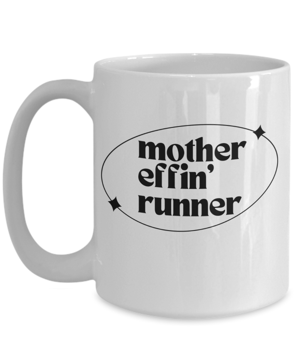 Retro Mug Mother Effin' Runner