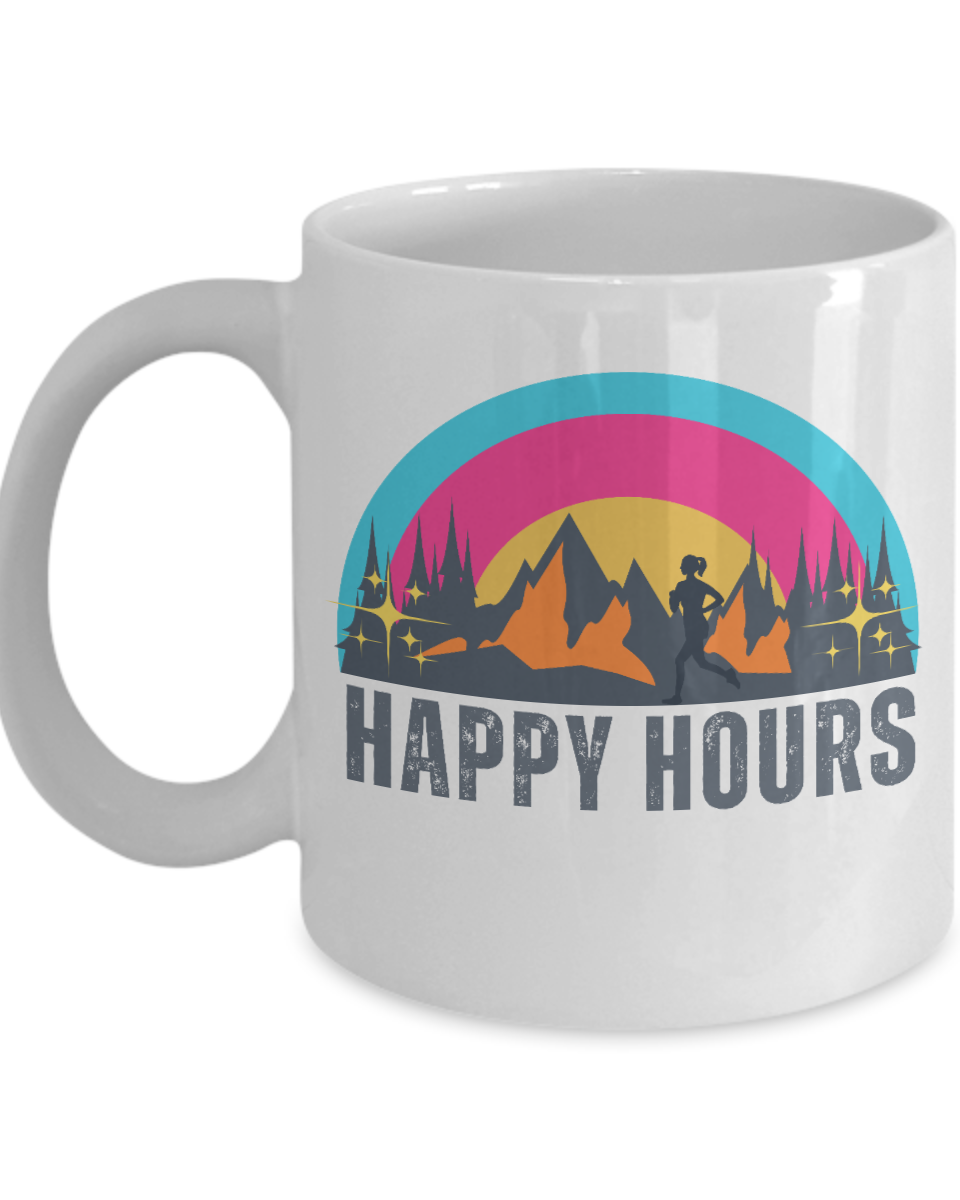 Running for Happy Hours..and Hours Mug