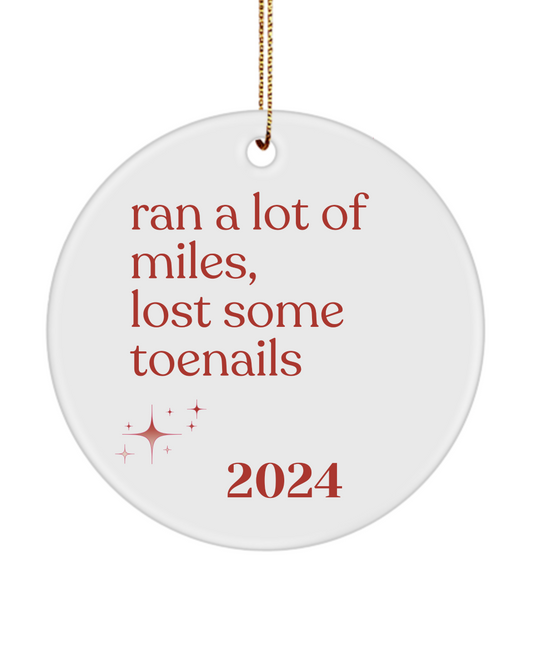 Lost Some Toenails Ornament 2024