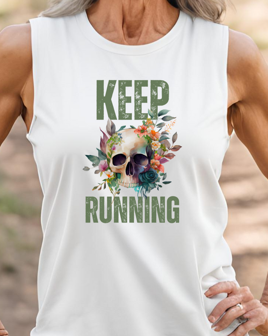 Keep Running Muscle Tank