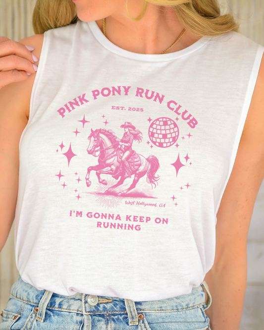 Pink Pony Run Club-Muscle Tank