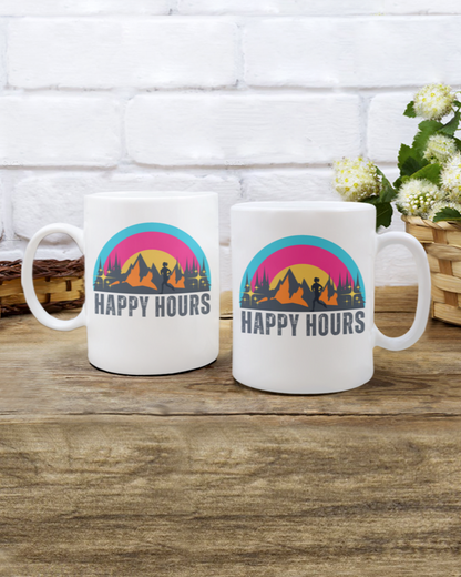 Running for Happy Hours..and Hours Mug