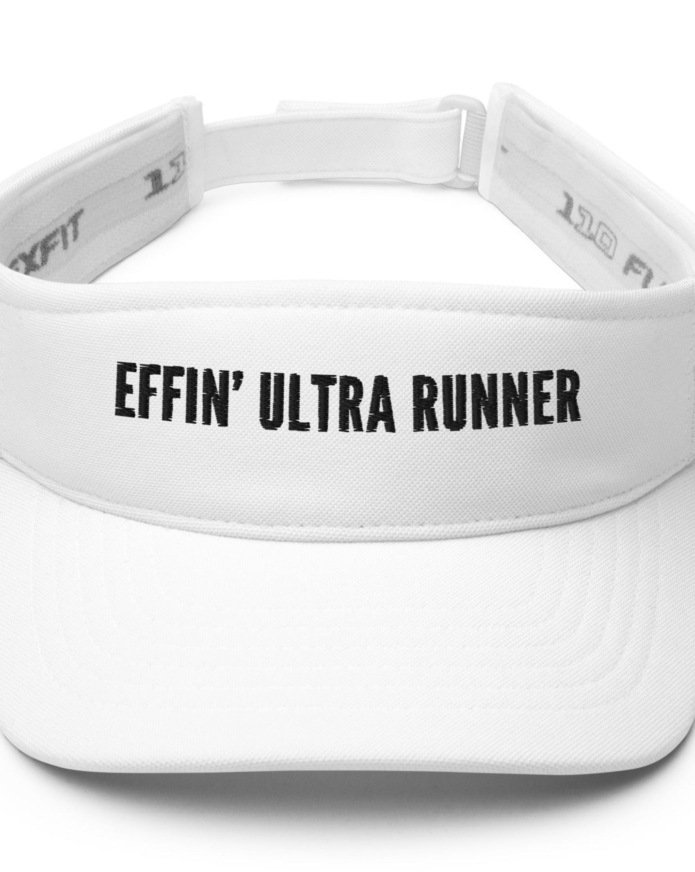 Effin' Ultra Runner Visor -White