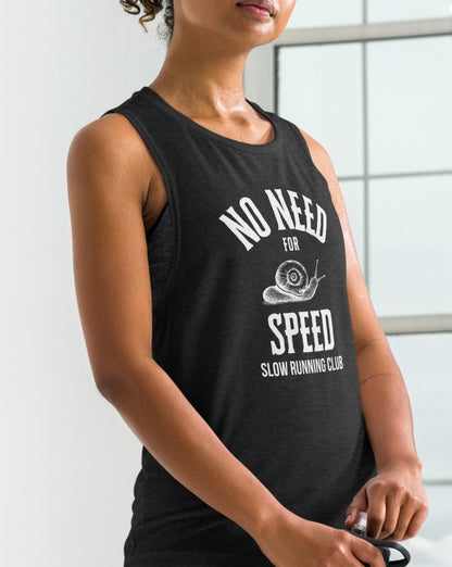 Slow Runners Club Muscle Tank