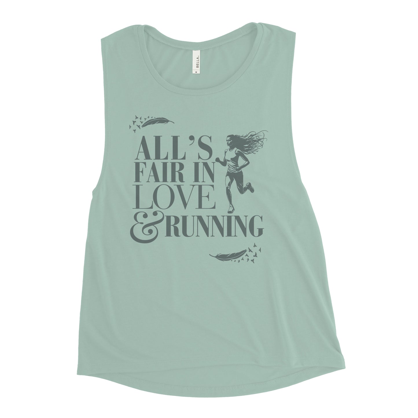 Love & Running Muscle Tank