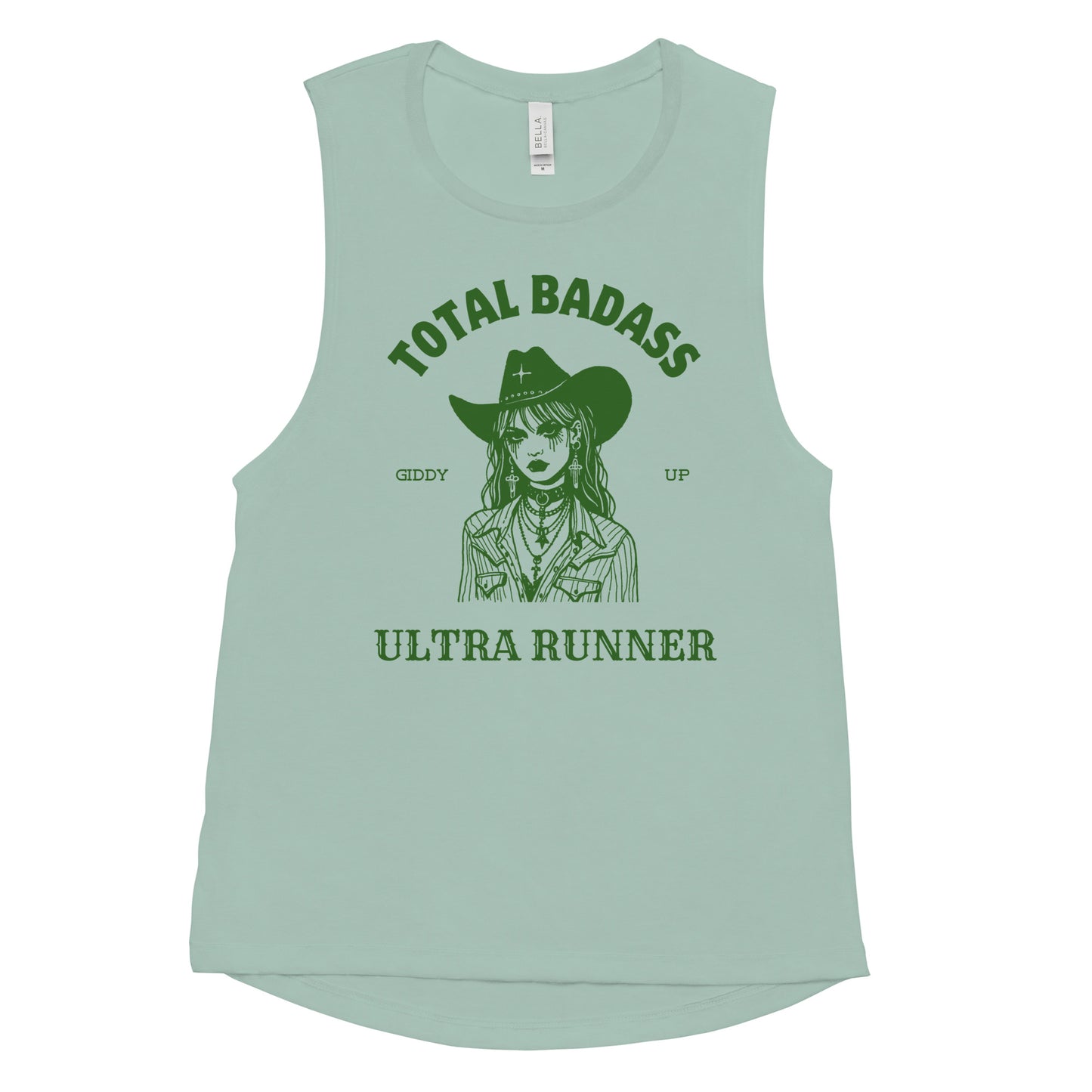 Total Badass Ultra Runner Muscle Tank