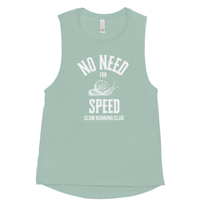 Slow Runners Club Muscle Tank