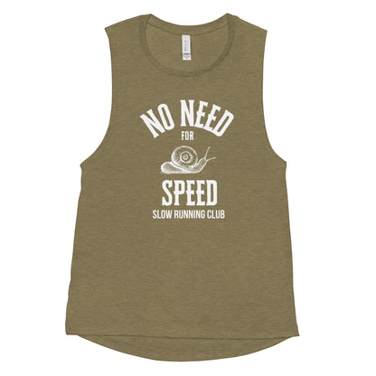 Slow Runners Club Muscle Tank