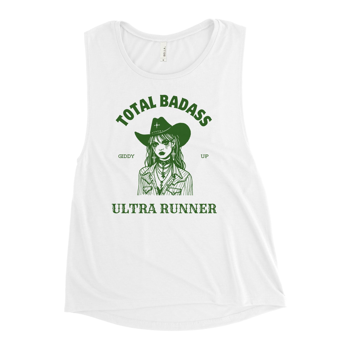 Total Badass Ultra Runner Muscle Tank